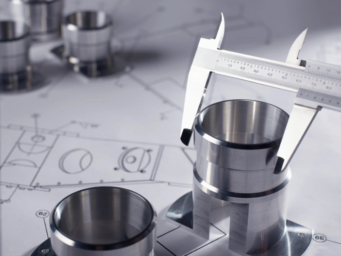 progettazione meccanica metalli effettuata con estrema precisione in Ricos.