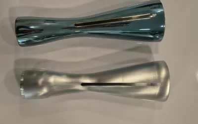 How was the Olympic Torch Milan Cortina manufactured?